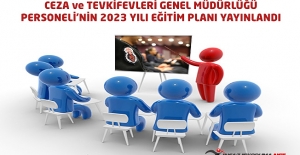 Ceza ve Tevkifevleri Genel Müdürlüğü Personeli 2023 Yılı Eğitim Planı Yayınlandı