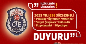 CTE 2023 Yılı 626 Sözleşmeli Psikolog, Öğretmen, Veteriner, Sosyal Çalışmacı, Mühendis, Diyetisyen ve Fizyoterapist Alımı Başvuruları Başlıyor