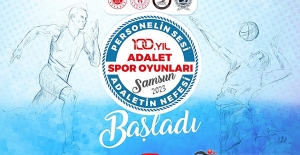 100. Yıl Adalet Spor Oyunları Samsun'da Başladı