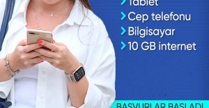 Öğrencilere Teknolojik Cihaz ve İnternet Desteği Başvurusu Başladı