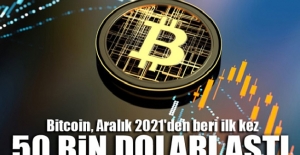 Bitcoin, Aralık 2021'den beri ilk kez 50 bin doları aştı