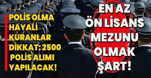 2500 polis alınıyor! Başvurular başladı: İşte PMYO başvuru şartları ve son tarih…