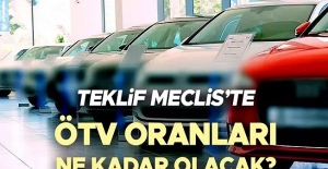 Taşıtların teknik özelliklerine göre ÖTV oranlarında değişikliğe gidiliyor