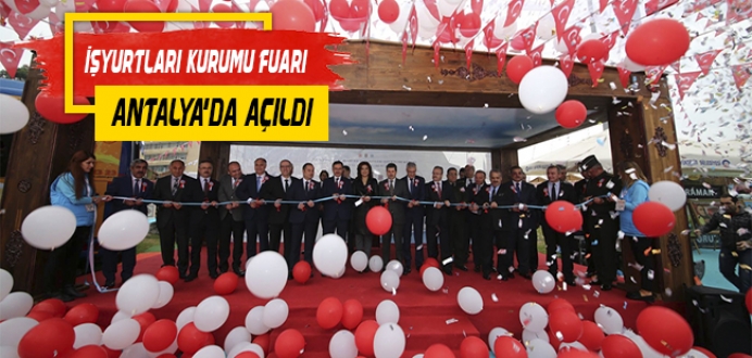 İşyurtları Kurumu 'Ürün ve El Sanatları Fuarı' Antalya'da Açıldı