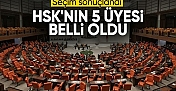 Hakimler ve Savcılar Kurulu'na 5 yeni üye seçildi