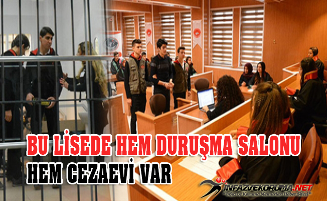 Bursa#039;da Lisede Mahkeme Kuruldu, Suçlular Cezaevine Konuldu