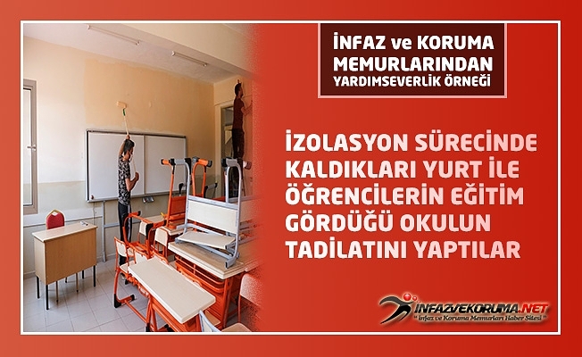 İnfaz ve Koruma Memurlarından Yardımseverlik Örneği