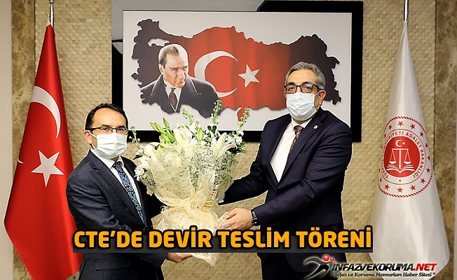 CTE#039;de Devir Teslim Töreni Yapıldı