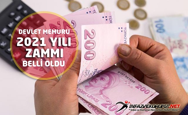 Devlet Memuru 2021 Yılı Zammı Belli Oldu