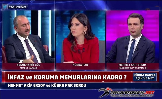İnfaz ve Koruma Memurlarına Kadro ? - Mehmet Akif ERSOY ve Kübra PAR Sordu