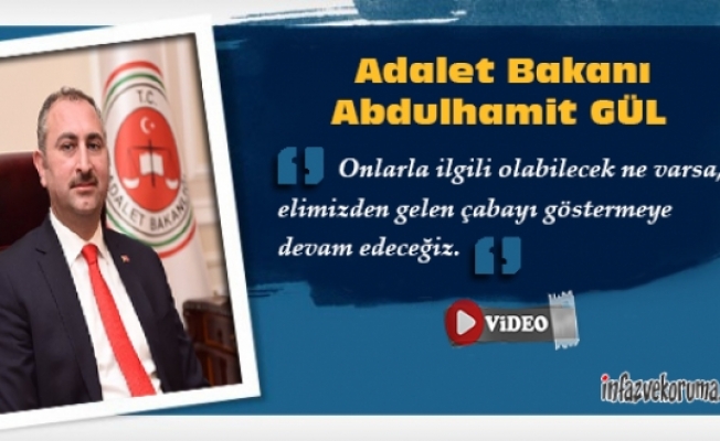 Adalet Bakanı GÜL Adalet Personellerinden Gelen Soruları Cevapladı...