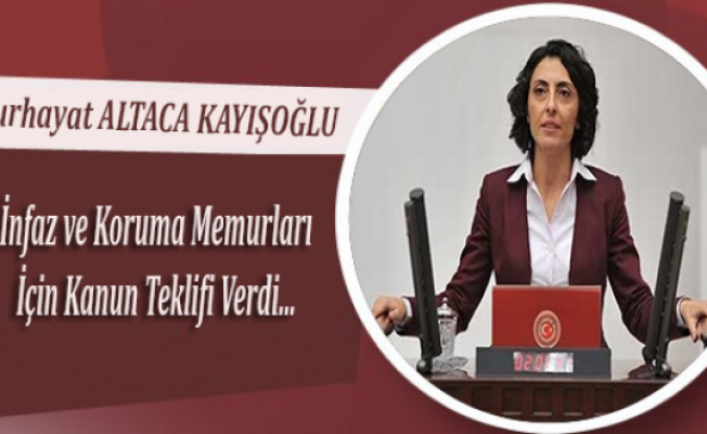 Mecliste İnfaz ve Koruma Memurları İçin Kanun Teklifi Verildi...
