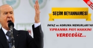 Devlet BAHÇELİ : Yıpranma Payı Verilecek...